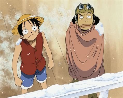 Luffy Usopp Screencap Luffy Usopp One Piece Anime