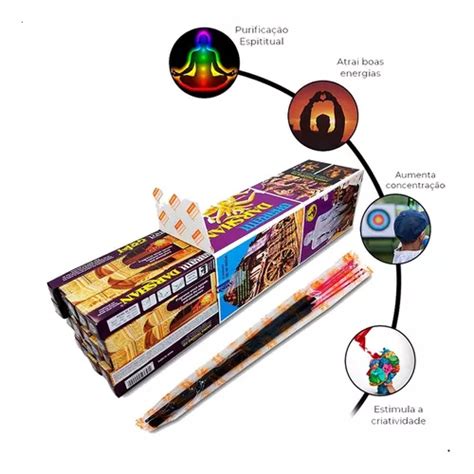 Incenso Bharath Darshan Box 25 Caixas De 7 Varetas Full MercadoLivre