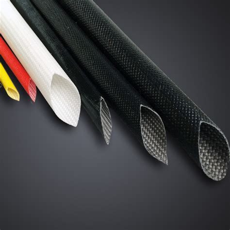 Thermal Sheath Silicone Rubber Coated Fiberglass Insulation Sleeving