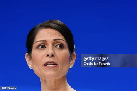 Priti Patel Speech Photos and Premium High Res Pictures - Getty Images