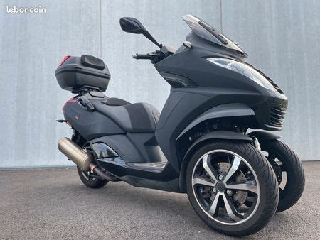 PEUGEOT Scooter 3 Roues Peugeot Metropolis 400 Rxr Noir Mat Topcase