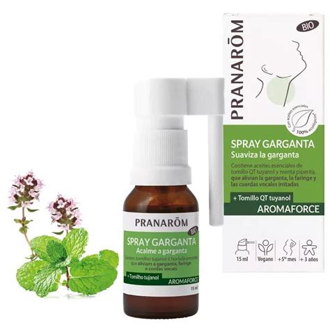 Pranarom Aromaforce Spray Garganta Suave Bio 15 Ml Atida