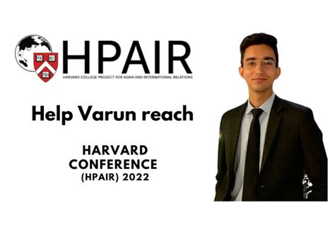 Help Varun Reach Harvard Conference