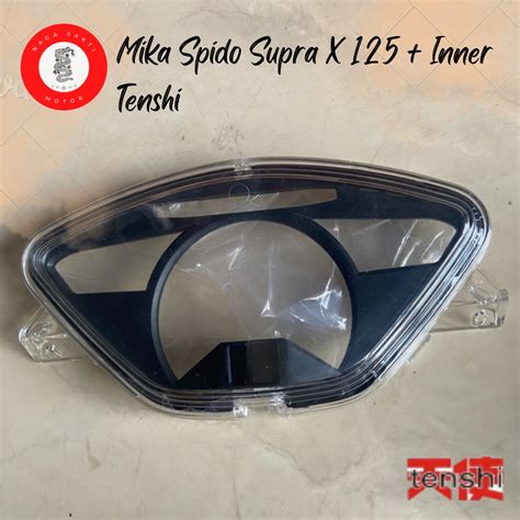 Jual Mika Kaca Speedometer Mika Spidometer Supra X 125 Old Batman