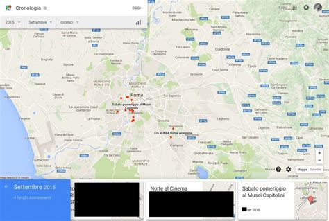 Timeline Ecco La Cronologia Delle Posizioni Google Fabio Brocceri
