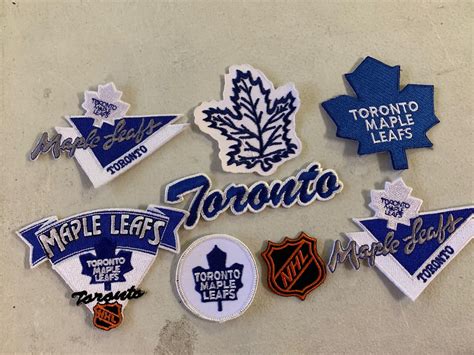 Embroidered Toronto Maple Leafs Patches Lot