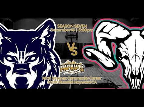 Papawis League S First Round Playoff Wolves Vs Ramsquad Youtube