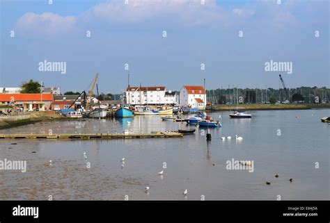 The Riverside Town Of Woodbridge On The River Deben In Suffolk With