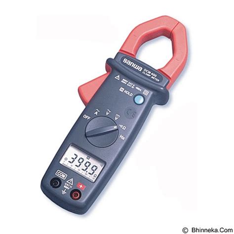 Harga SANWA Digital AC Clamp Meter DCM400 Terbaru Bhinneka