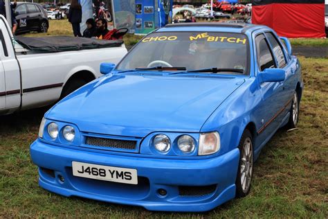 J Yms Ford Sierra Sapphire Lx Dr Blue Kames Car S Flickr