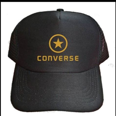 Jual Topi Trucker Jaring Distro Converse Bulat Star Polos Custom