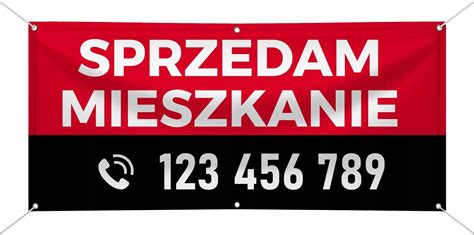 Baner Reklamowy Sprzedam Mieszkanie 2x1m Ceny I Opinie Ceneo Pl