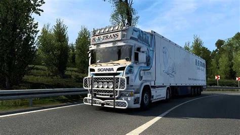 Scania R Hovotrans Schmitz Trailer Update V Ets Euro