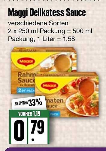 Maggi Delikatess Sauce Angebot Bei Edeka Frischemarkt Prospekte De