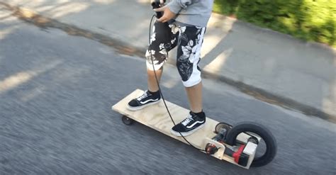 [Video] Ride In Style With This Homemade Electric Longboard ...