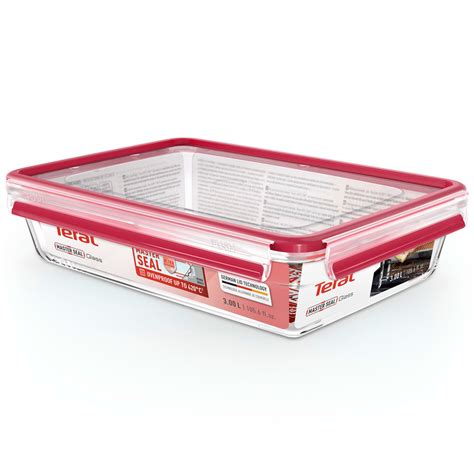 Tefal Masterseal Glass Matoppbevaringsboks L Kr Gratis Frakt