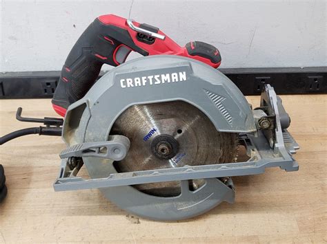 Craftsman 7 1 4 Corded Circular Saw 15 0Amp CMES510 EBay