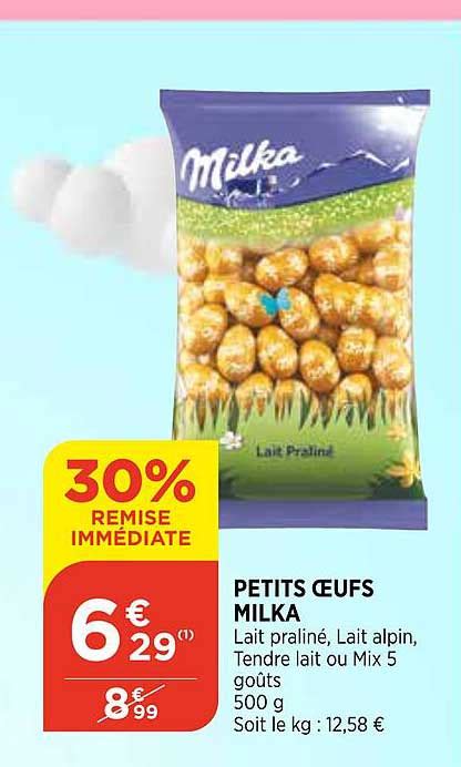 Promo Petits Oeufs Milka chez Maximarché iCatalogue fr