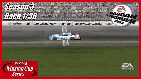 The Championship Run Nascar Thunder 2003 Career Mode S3 Race 136