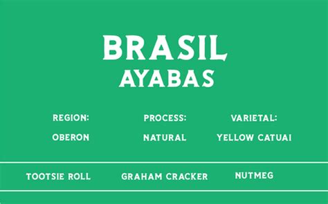 Brasil Ayabas | Moravian Coffee