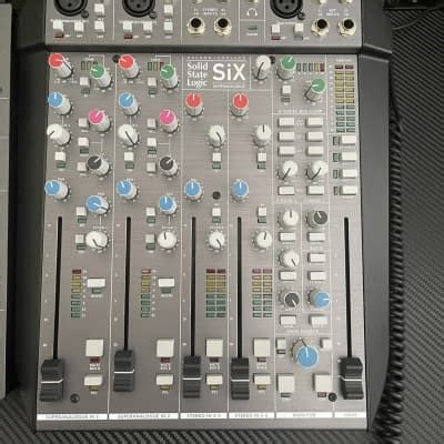 Solid State Logic Six Superanalogue Channel Desktop Mixer Reverb