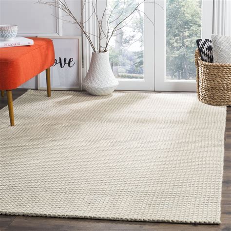 Highland Dunes Tulane Handmade Flatweave Silver/Ivory Rug & Reviews ...