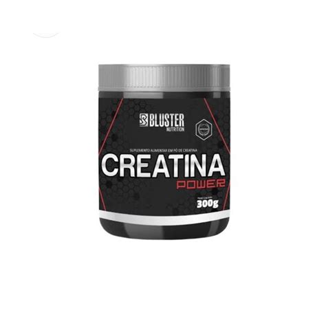 Creatina Monohidratada Power Bluster Nutrition 300g Shopee Brasil