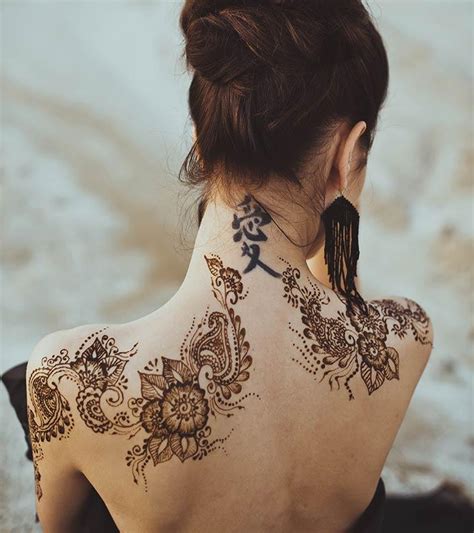 popular mehndi tattoo designs