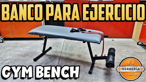 Como Hacer BANCO Para EJERCICIO GYM BENCH JJ HERRERIA Y MÁS YouTube