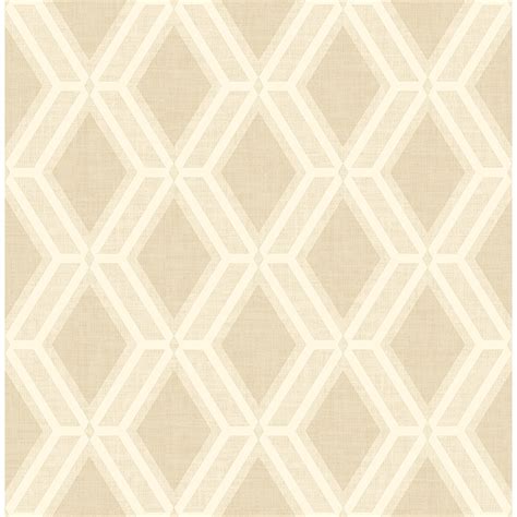 4025-82539 - Mersenne Beige Geometric Wallpaper - by Advantage