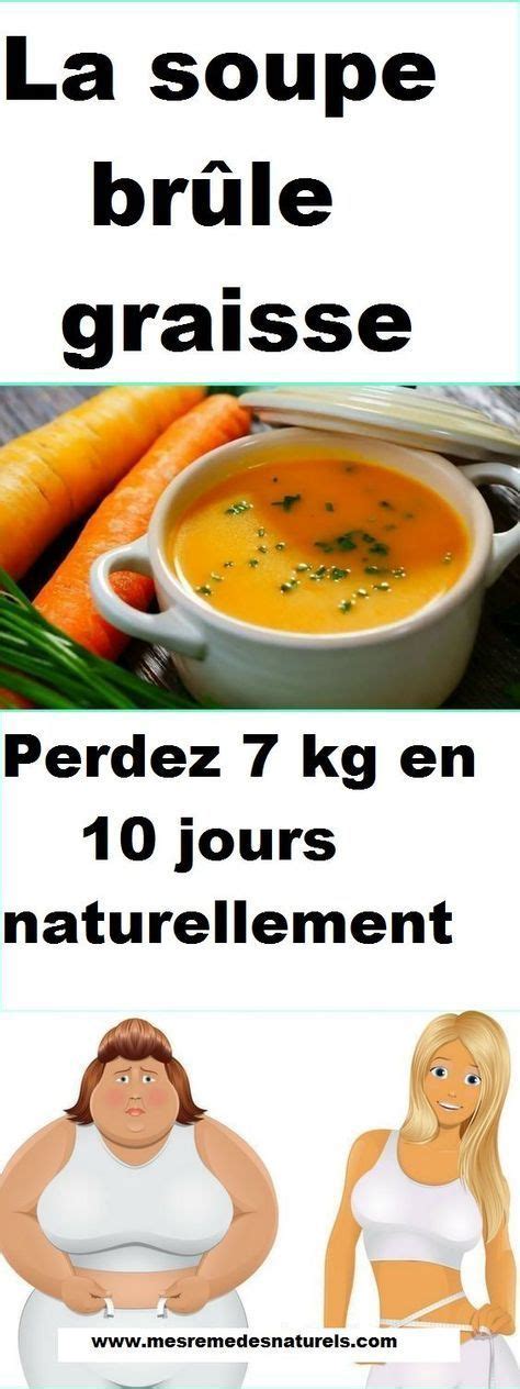 La soupe brûle graisse perdez 7 kg en 10 jours naturellement