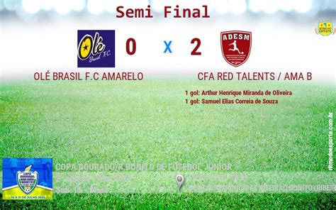 X Ol Brasil F C Amarelo X Cfa Red Talents Ama B Copa Dourado