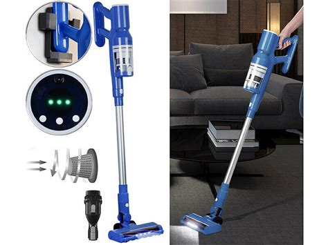 Aspirateur cyclonique sans fil 160 W avec brosse motorisée à LED BHS