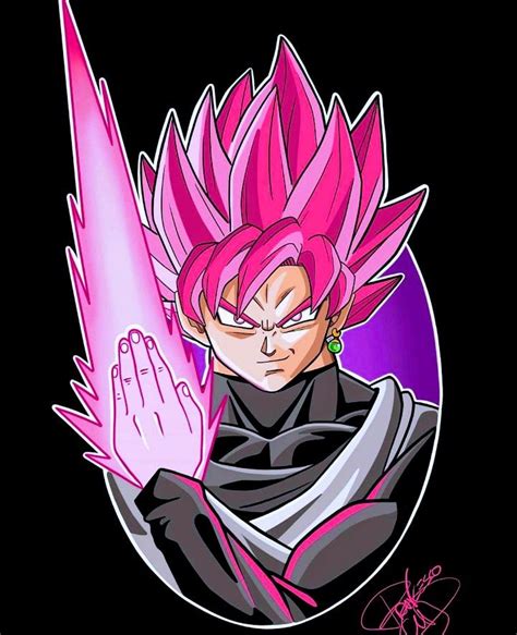 Goku Black Rose Drawing - Goku Dragon Ball Fan Fanart Reaper Zamasu ...