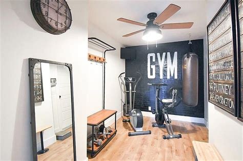 home gym accent wall - myas-hobbyblogg