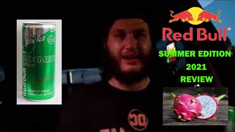 Red Bull Summer Edition Dragonfruit Energy Drink Review Youtube