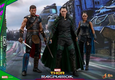 MCU 最迷人的反派登場 Hot Toys MMS 雷神索爾 諸神黃昏洛基 Thor Ragnarok Loki 比例人偶作品