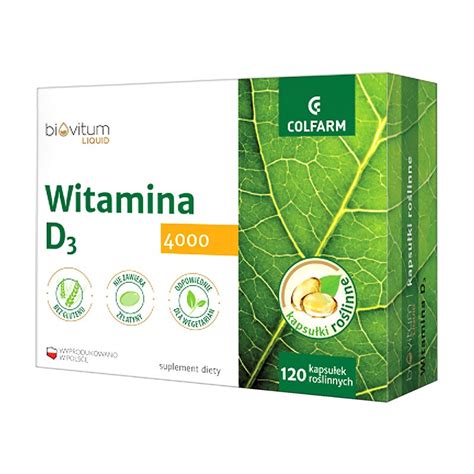 Biovitum Liquid Witamina D Kapsu Ki Szt