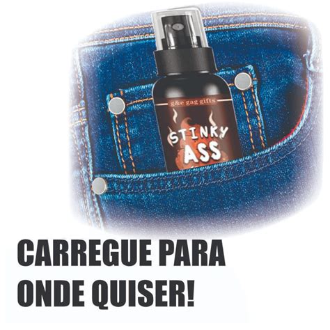 Pegadinha Stinky Ass Spray Perfume Fedor De Bunda Fart Cheiro