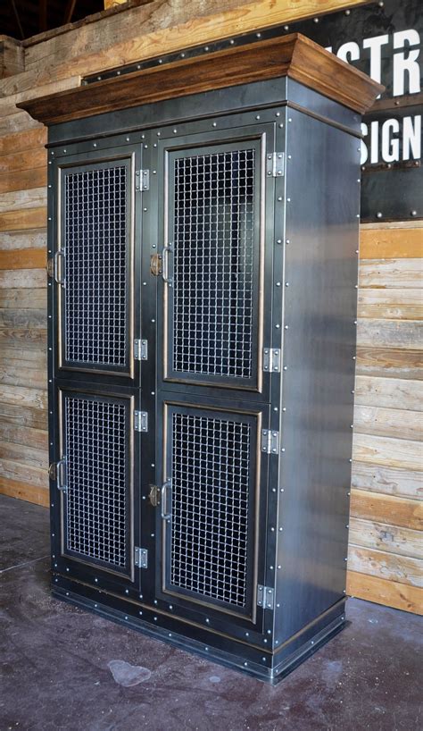 Country Club Modular Locker Vintage Industrial Storage Vintage