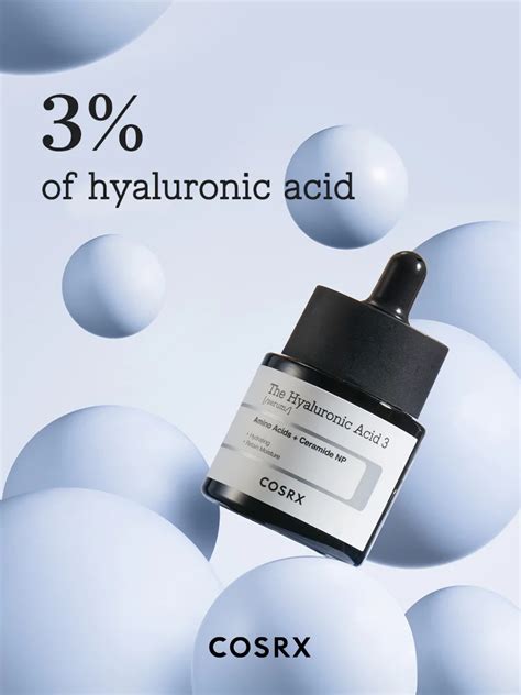 COSRX The Hyaluronic Acid 3 Serum Baby Vainilla