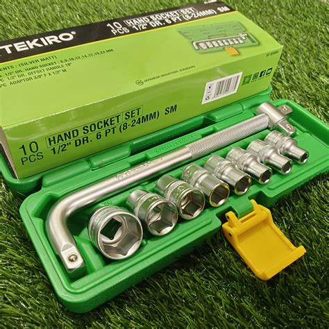 PROMO Kunci Sok Set 8 32mm 24pc TEKIRO 1 2 DR Socket Set 24 Pc