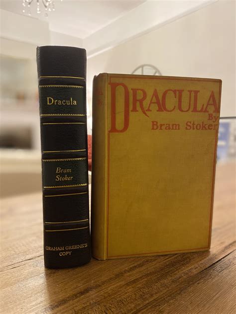 Dracula 1897 First Edition Graham Greenes Copy Signed By Greene