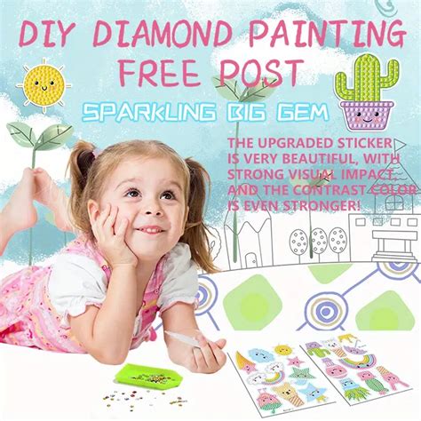 Diamond Art Sticker Craft Gem Tool Diamond Painting Kits Temu Australia