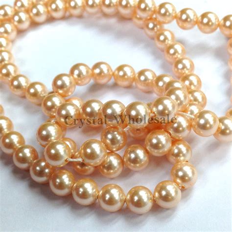 Swarovski Crystal Pearls Round Beads Mm Colors Ebay