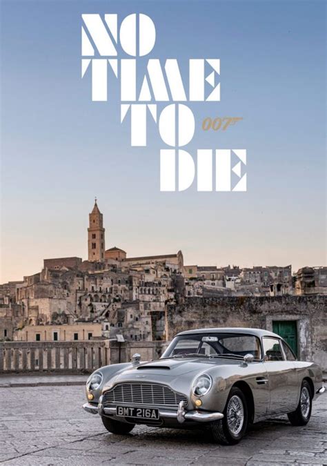 JAMES BOND: NO TIME TO DIE Aston Martin Poster Print