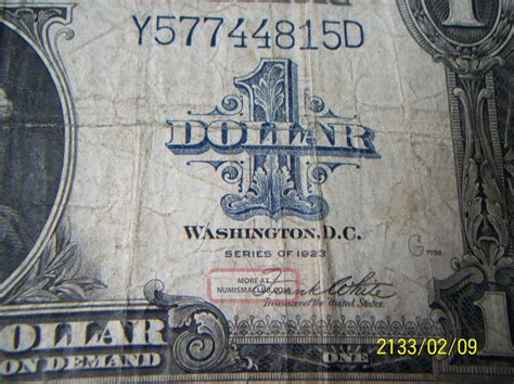 Very Collectible Old Money Silver Certificates, 1923 & 1957, In Plastic ...