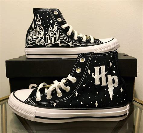 Hogwarts Custom Chuck Taylors Rharrypotter