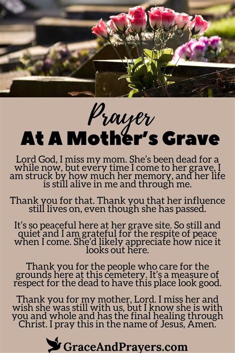 9 Caring Prayers For Visiting A Grave Site Grace And Prayers In 2024