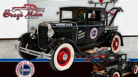 Brays Motor Museum And Playground 1929 Ford Model A Tow Truck Youtube